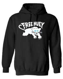 Free Huey — Black Hoodie