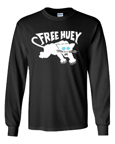 Free Huey — Black L/S