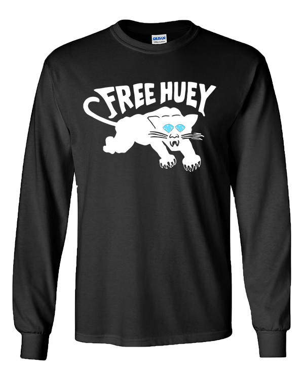 Free Huey — Black L/S