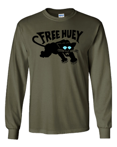 Free Huey — Military Green L/S