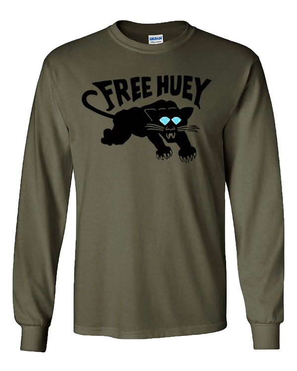 Free Huey — Military Green L/S