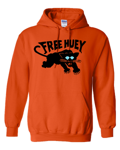 Free Huey — Orange Hoodie