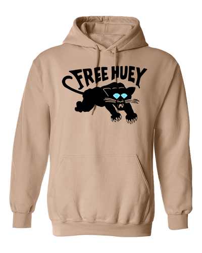 Free Huey — Tan Hoodie